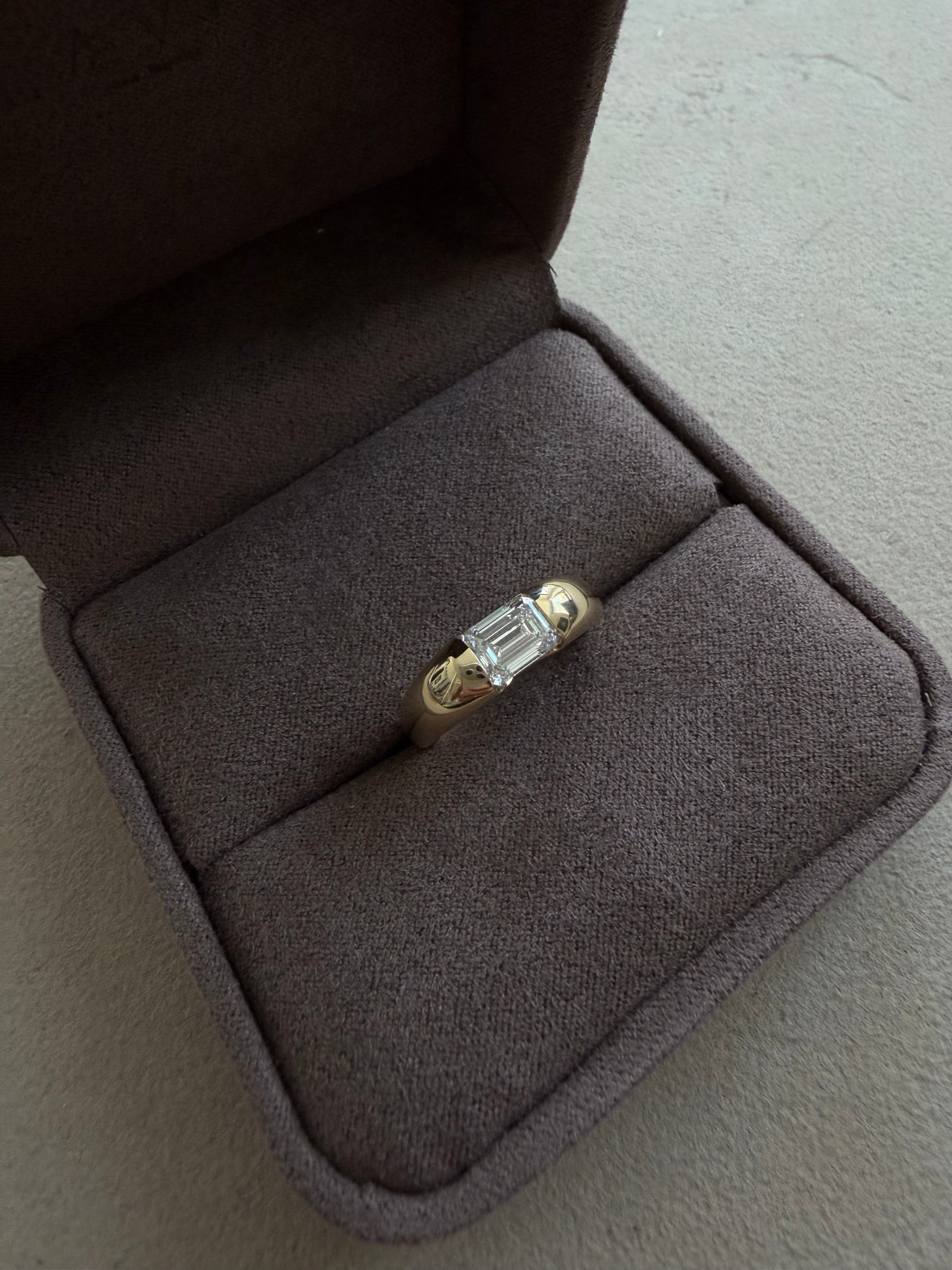 Emerald Dome Ring