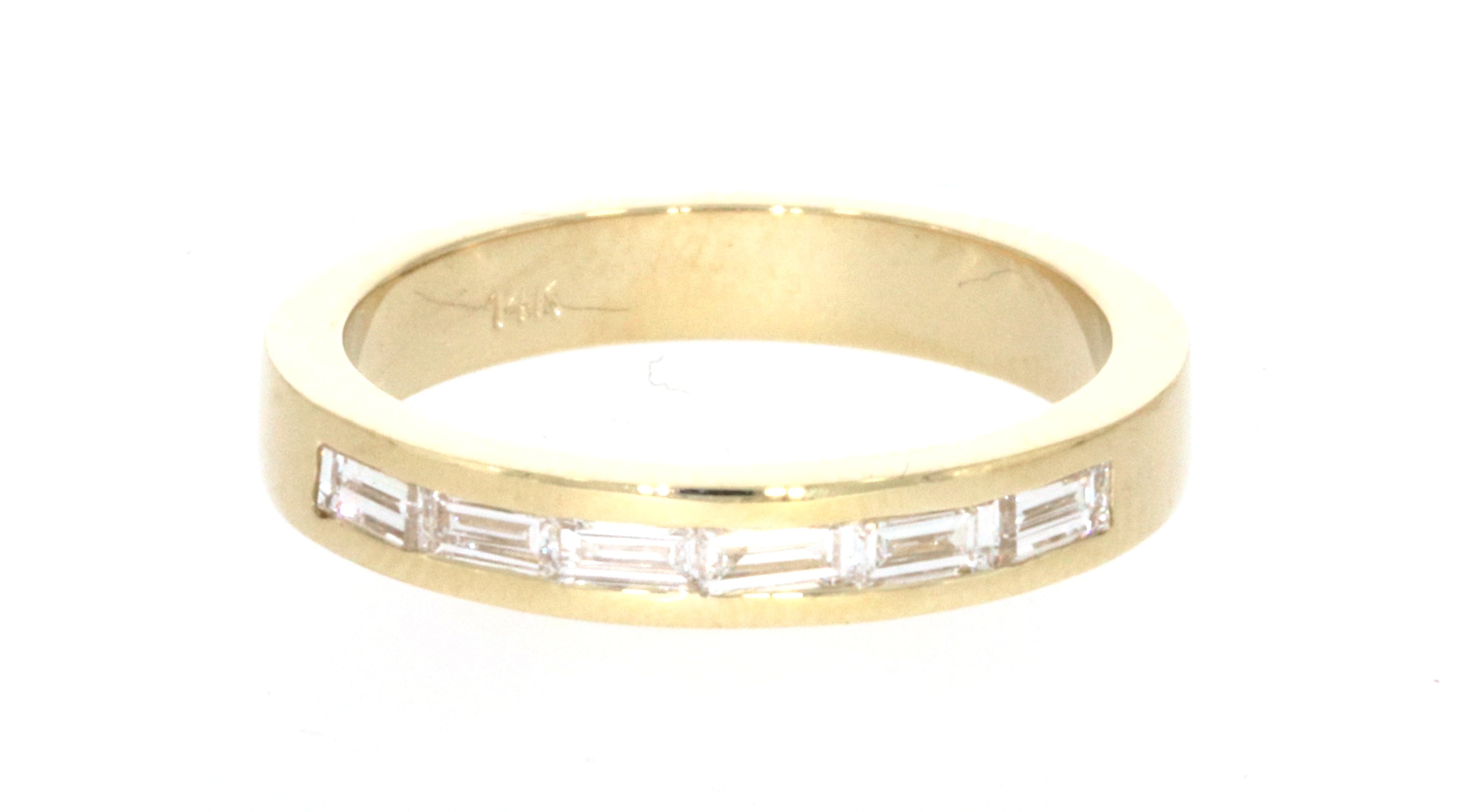 Channel Baguette Ring