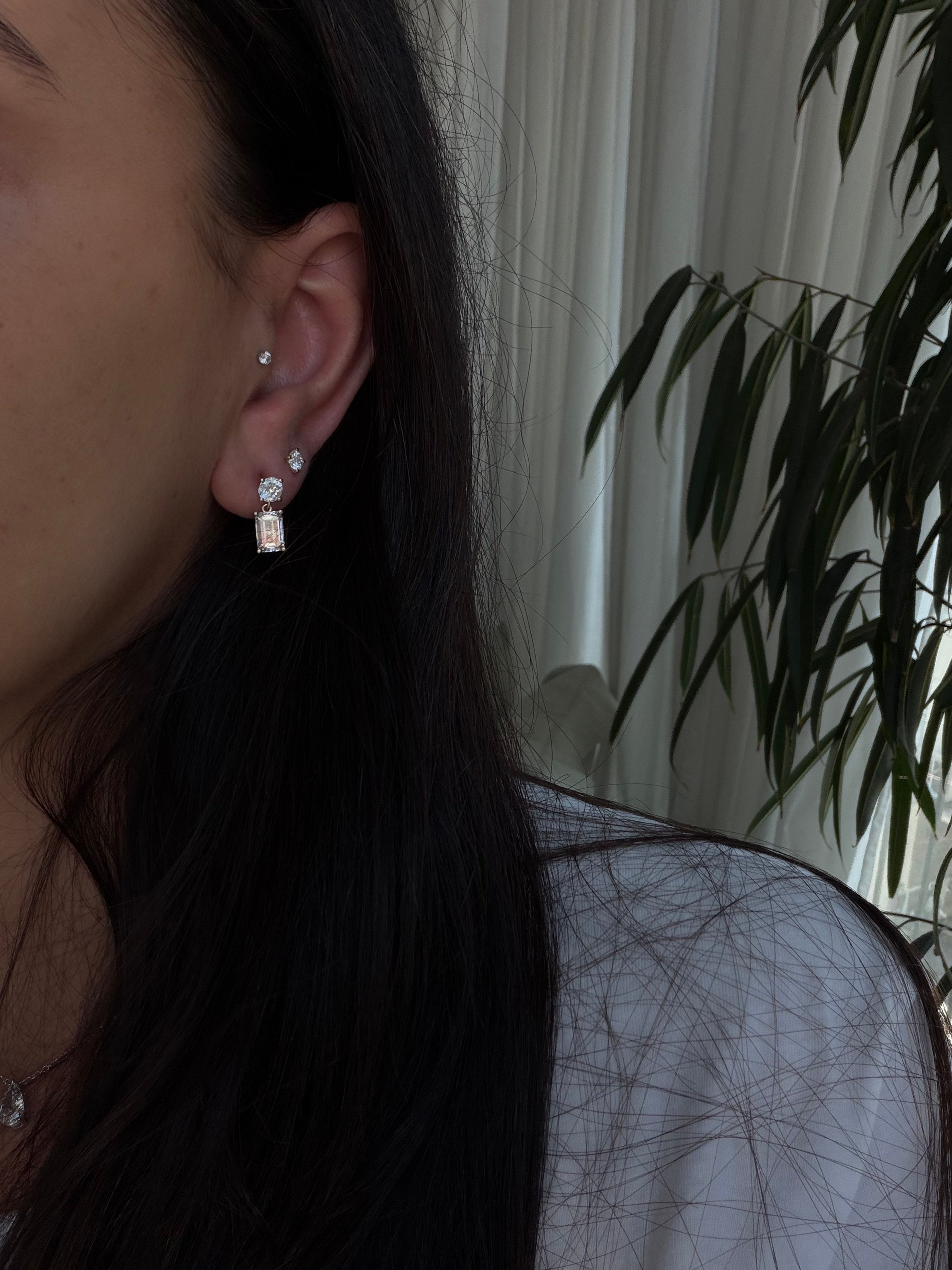 Emerald Drop Earrings