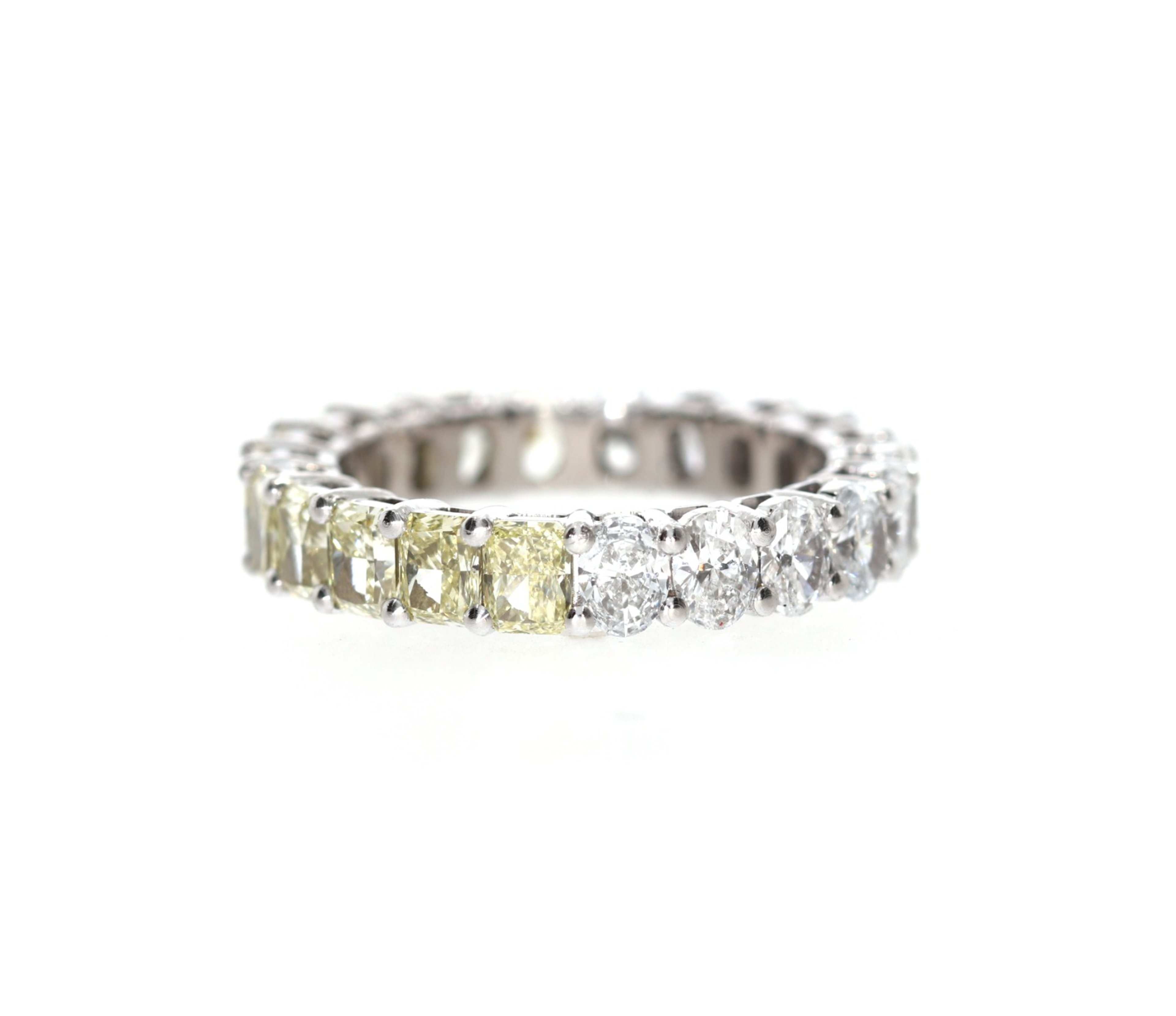 Half & Half Eternity Ring