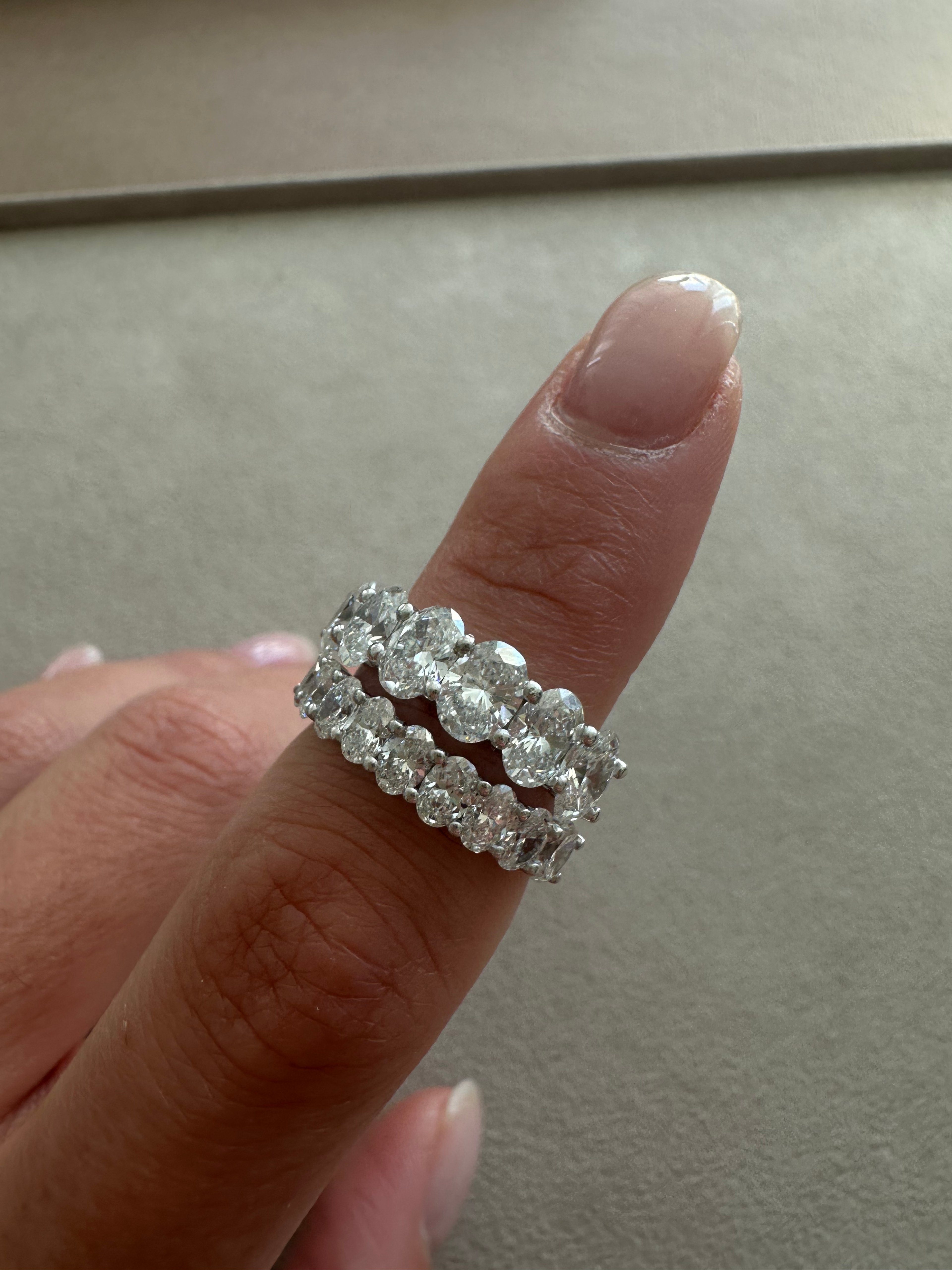 Oval Eternity Ring