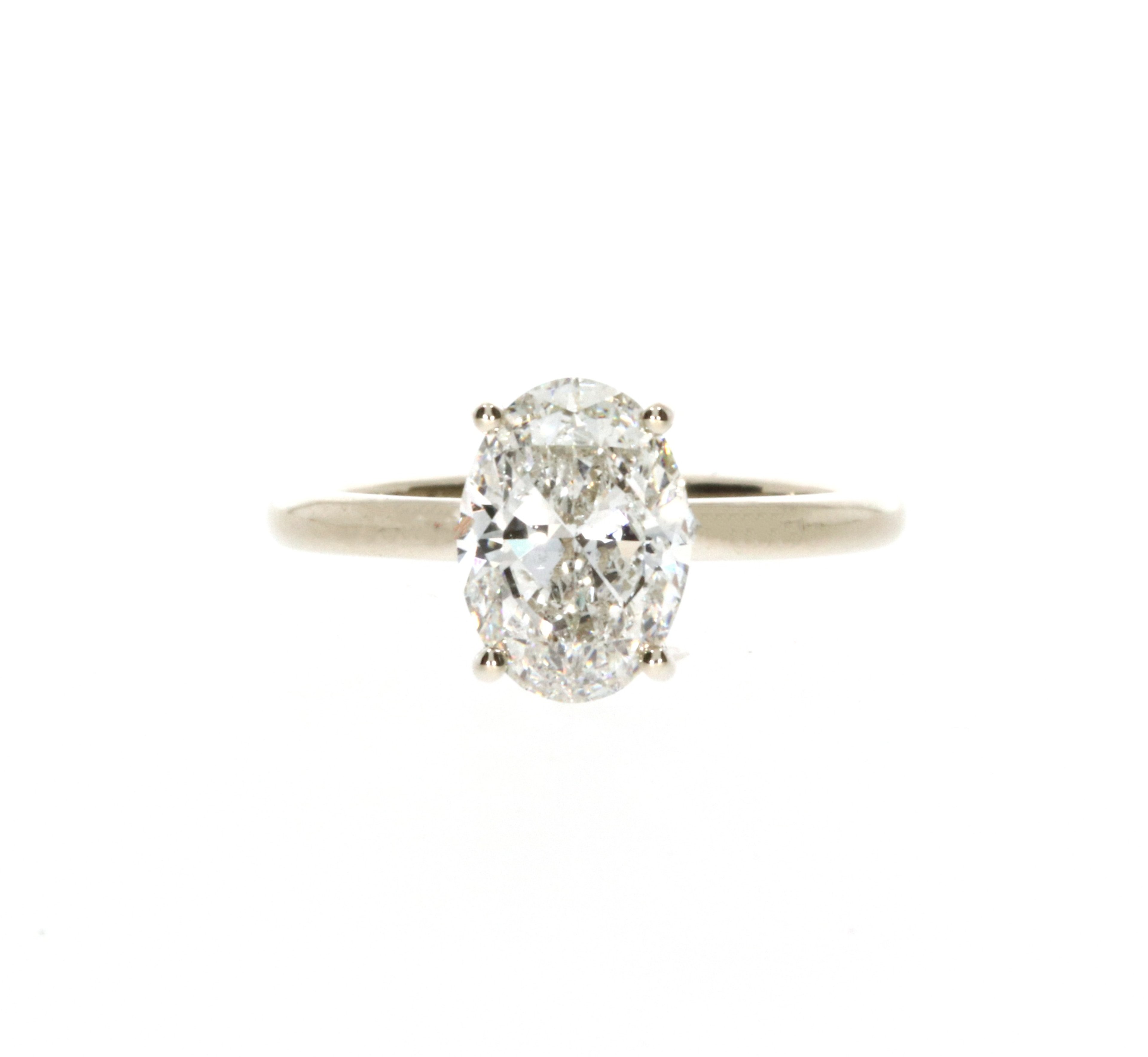 Classic Oval Solitaire Ring