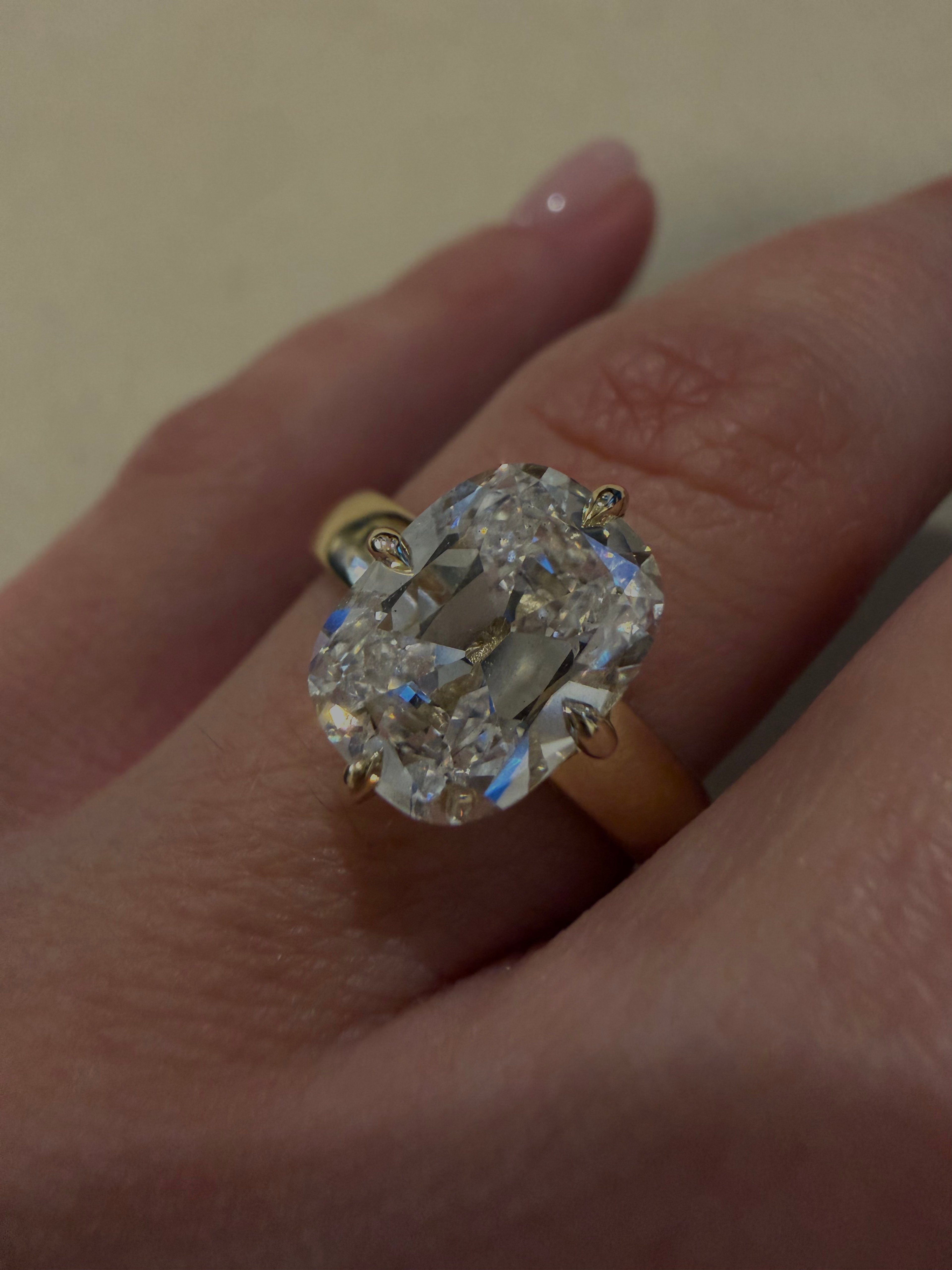 Old Cut Solitaire Ring