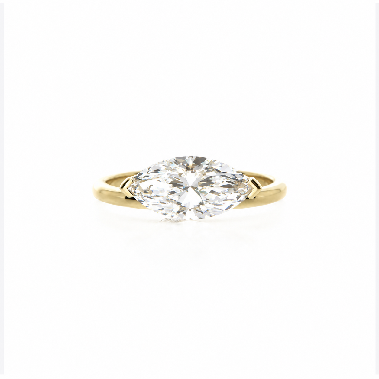 Floating Marquise Ring