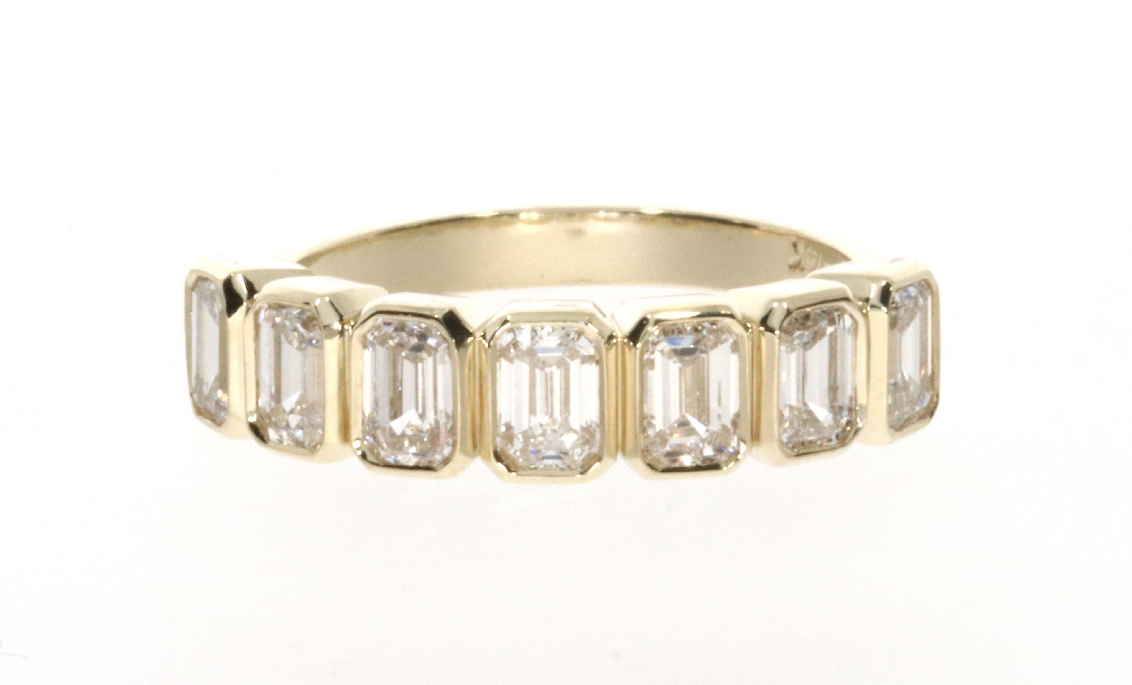 Emerald Bezel Band