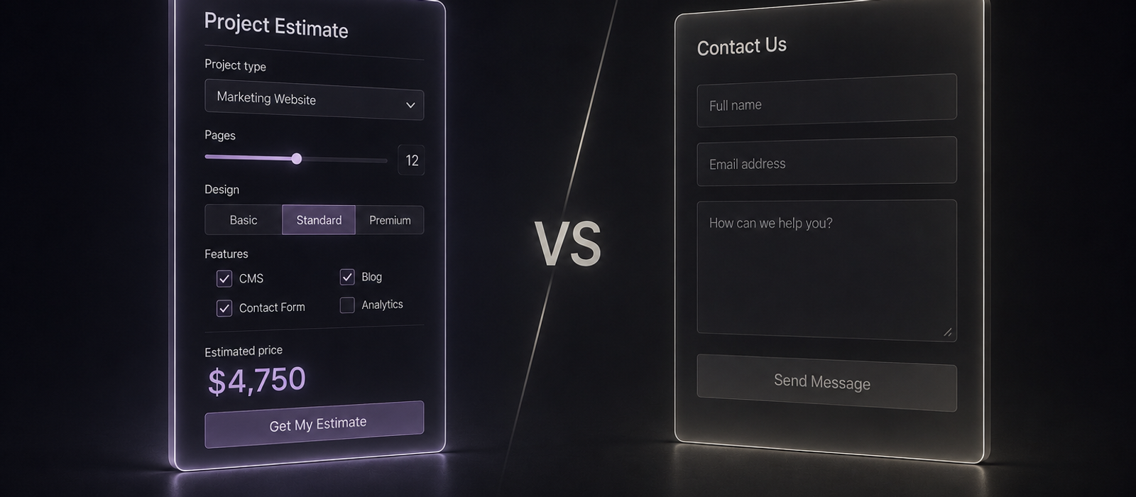 Why a Calculator Converts Better Than a "Contact Us" Form