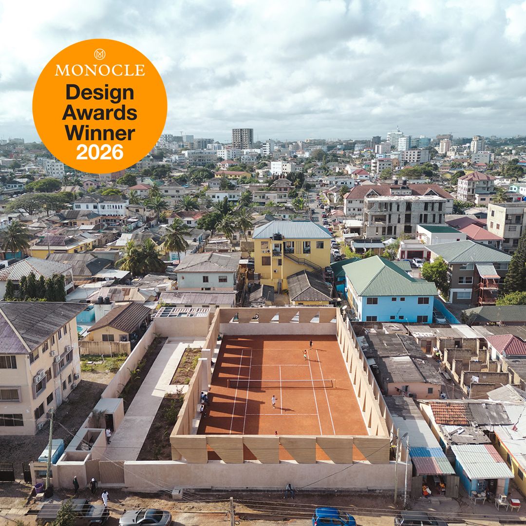 Backyard Community Club, Accra, Tennis, Monocle, Awards, Design, DeRoche Projects