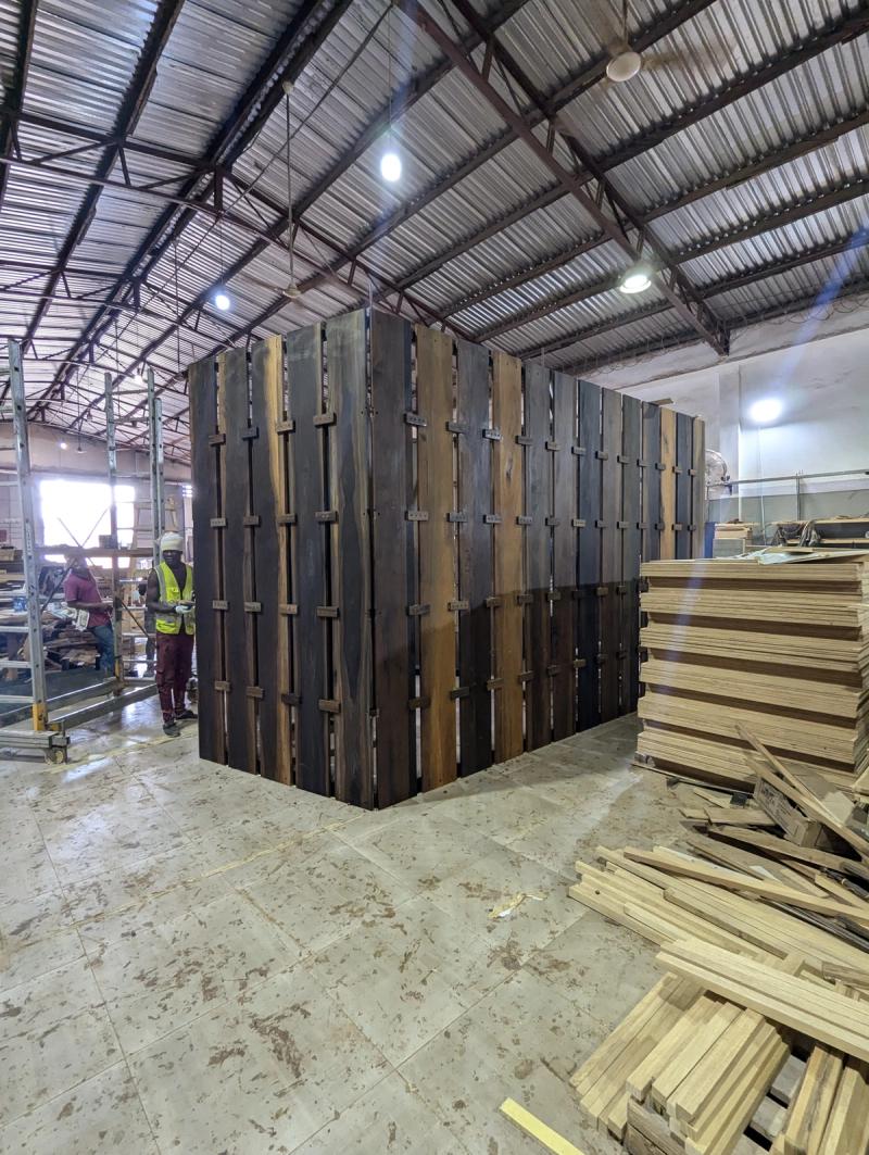 Volta Pavilion in progress