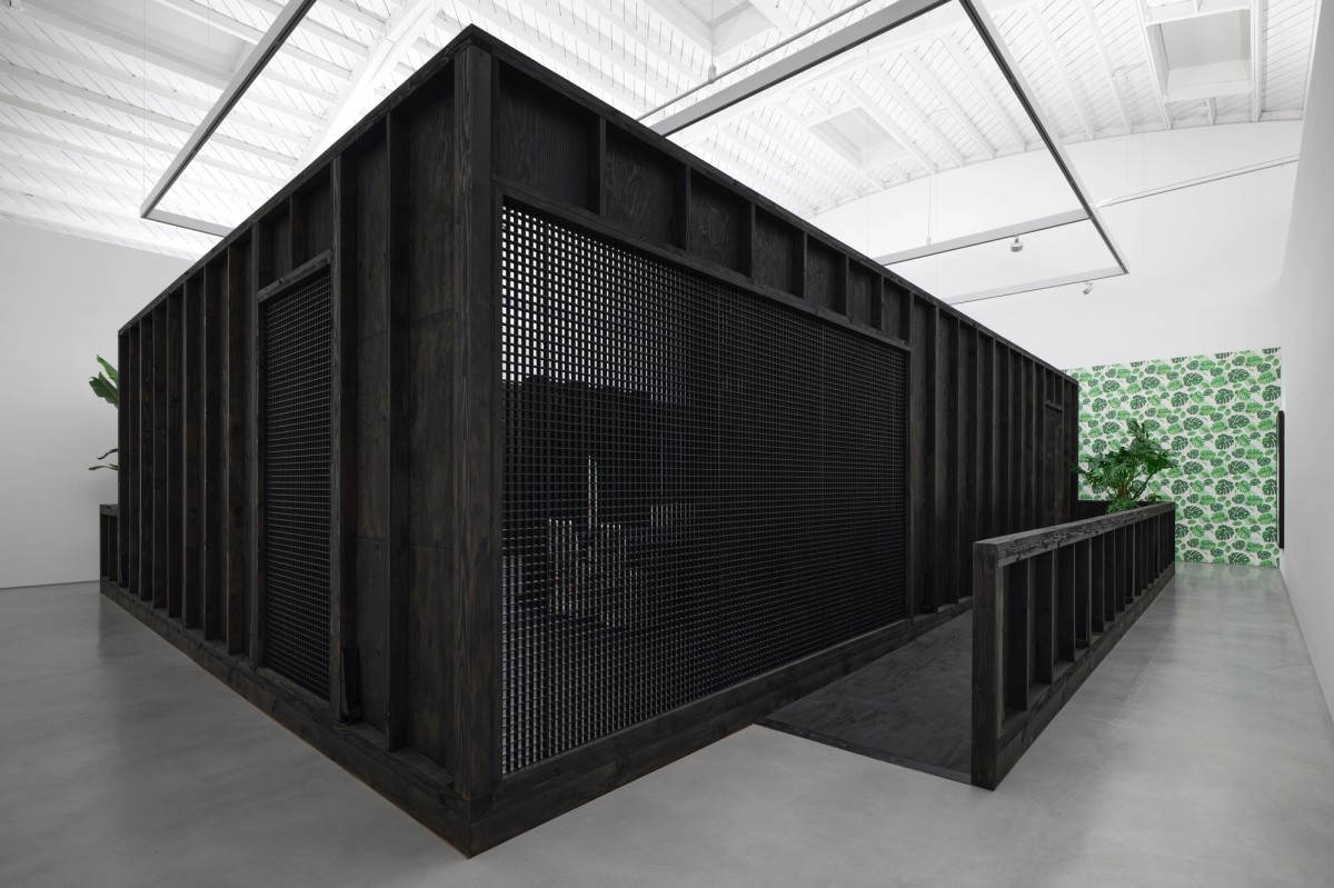 Amoako Boafo, I Bring Home with Me, LA, Exhibition, Installation