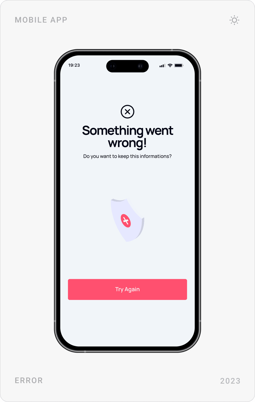“Something went wrong!” error screen, “Successful” confirmation screen and the Welcome Again unlock screen