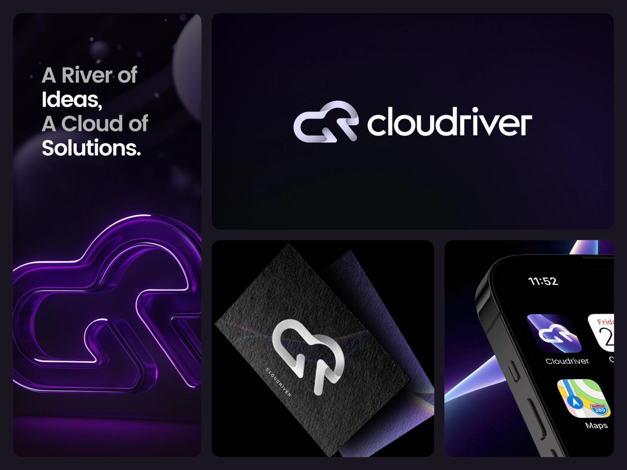 Cloudriver · Cloudriver Marka Kimliği
