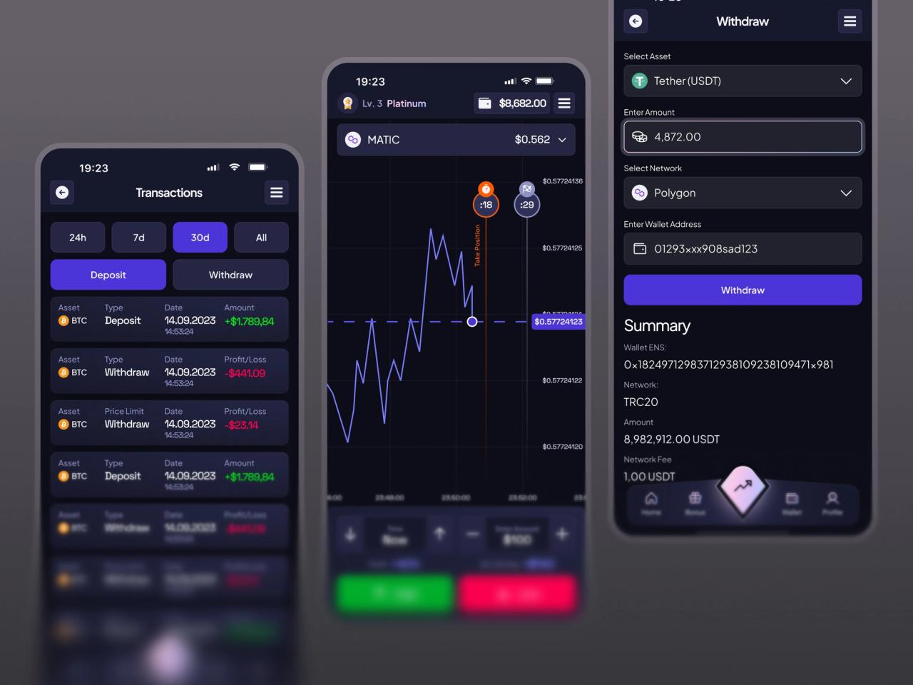 Binary Options · Alım Satım Ekranı Tasarımları