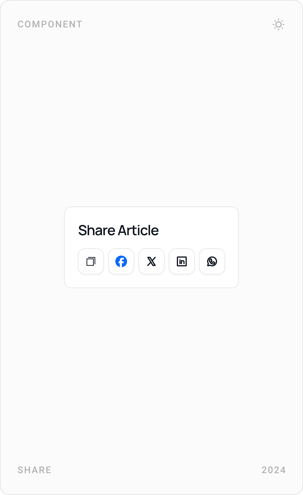 Share Article component, FAQ accordion about Efficense, and dark “End unnecessary costs today” call-to-action card