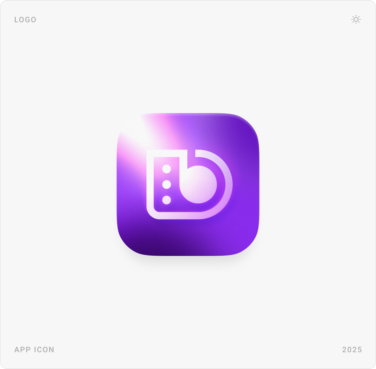 Drumbase app icon in purple gradient and the Drumbase logo with its “b” drum-pad mark