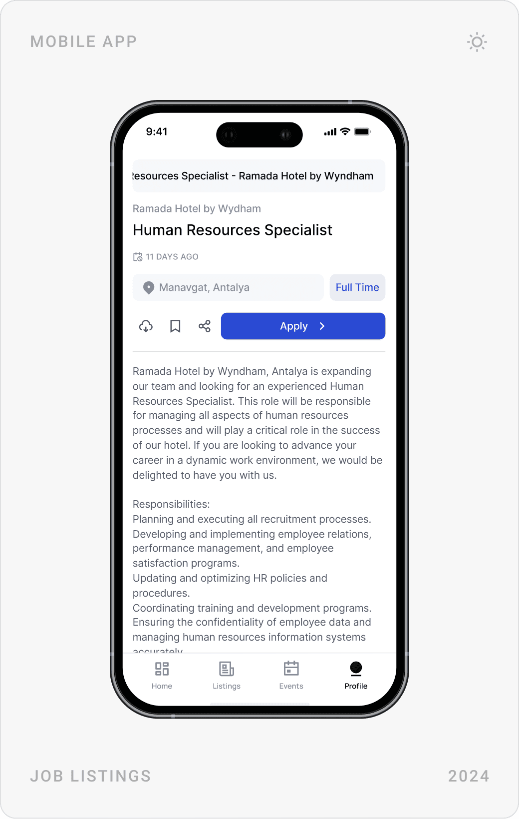 Mobile Istanbul Galata Event page, Membership Packages with monthly and annual toggle, and job listing detail with Apply button