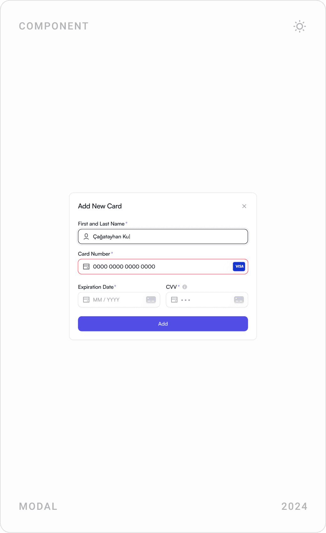 Notifications modal, “Successful!” payment confirmation with dashboard and payment history buttons, and add new card form