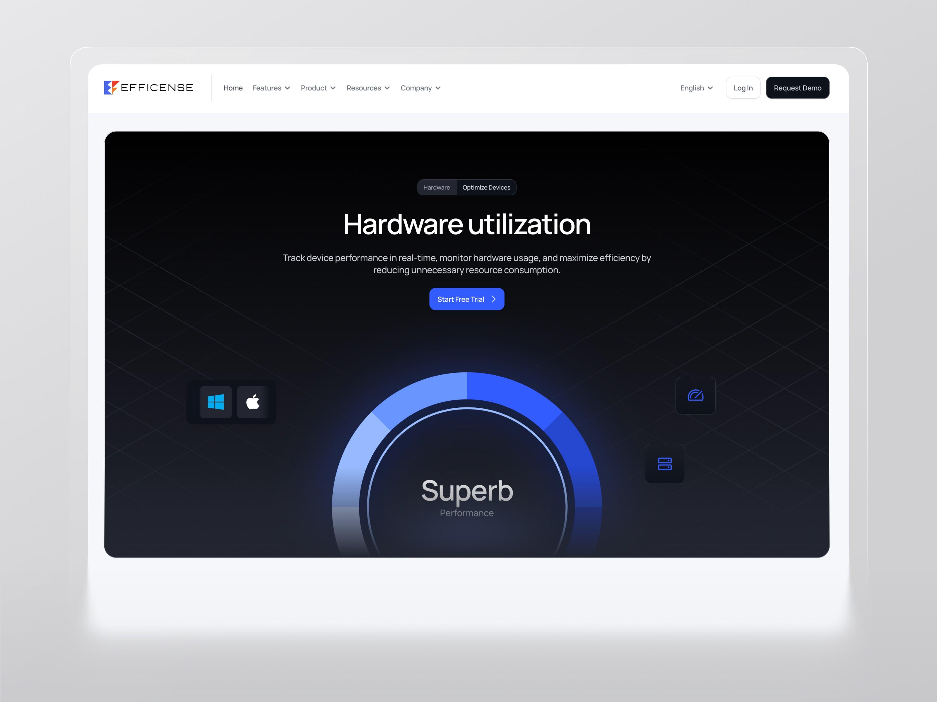 Efficense Case Study: Bilingual SaaS Website in Framer