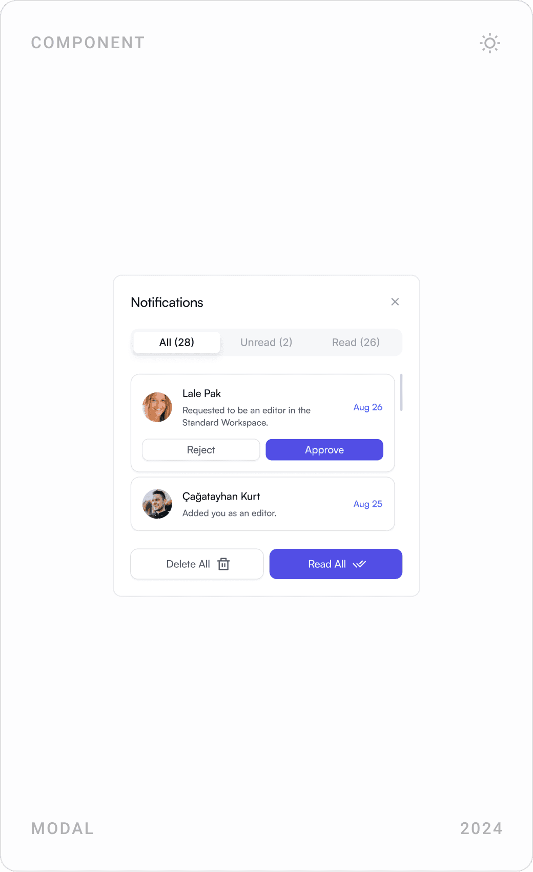 Notifications modal, “Successful!” payment confirmation with dashboard and payment history buttons, and add new card form