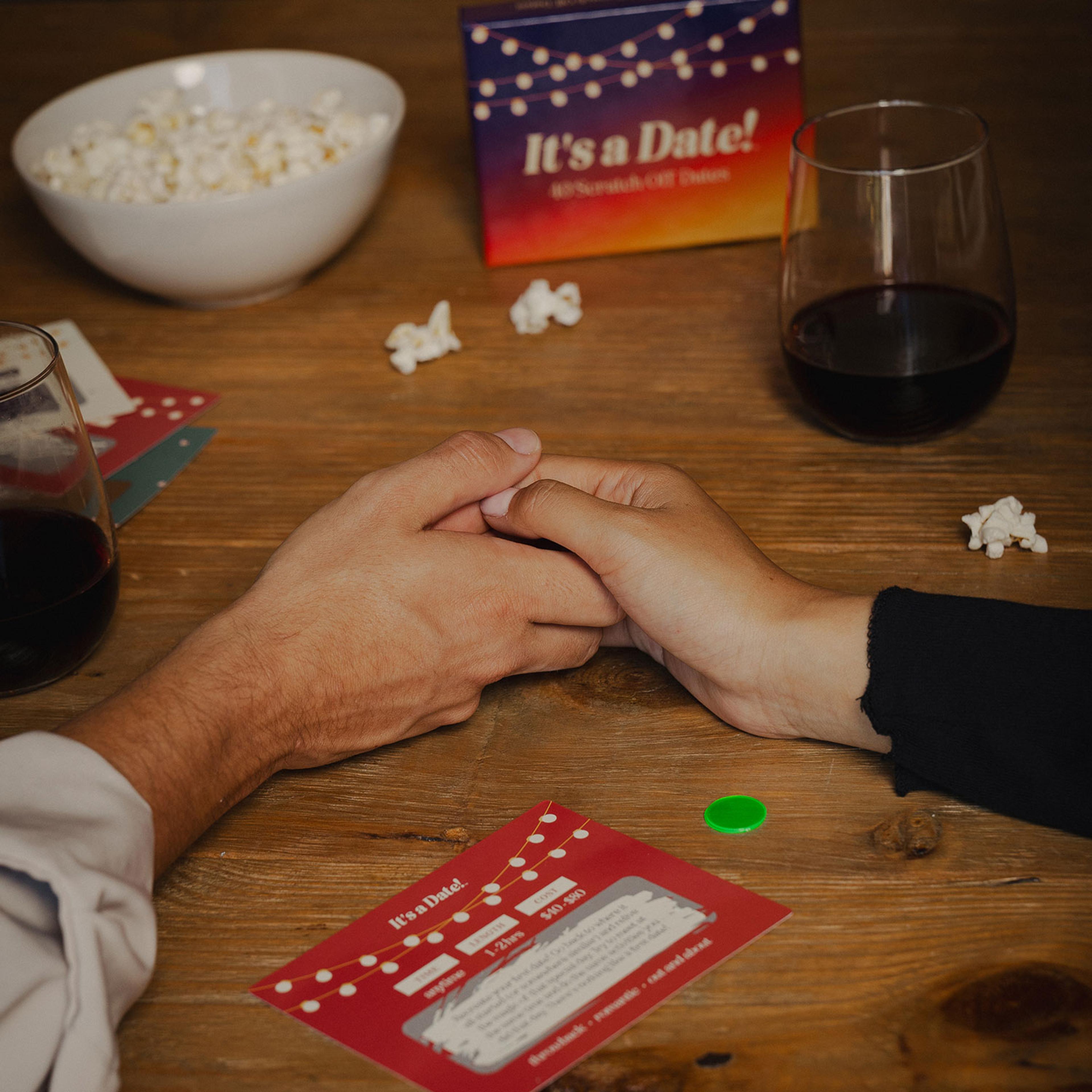 "It’s a date!" product shot