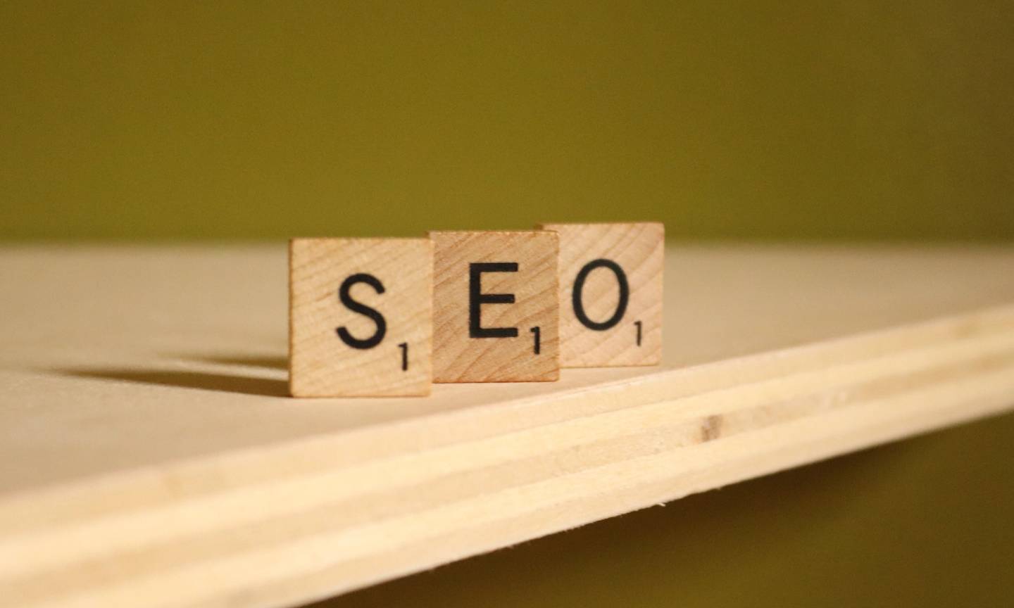 A photo of the letters ‘SEO’