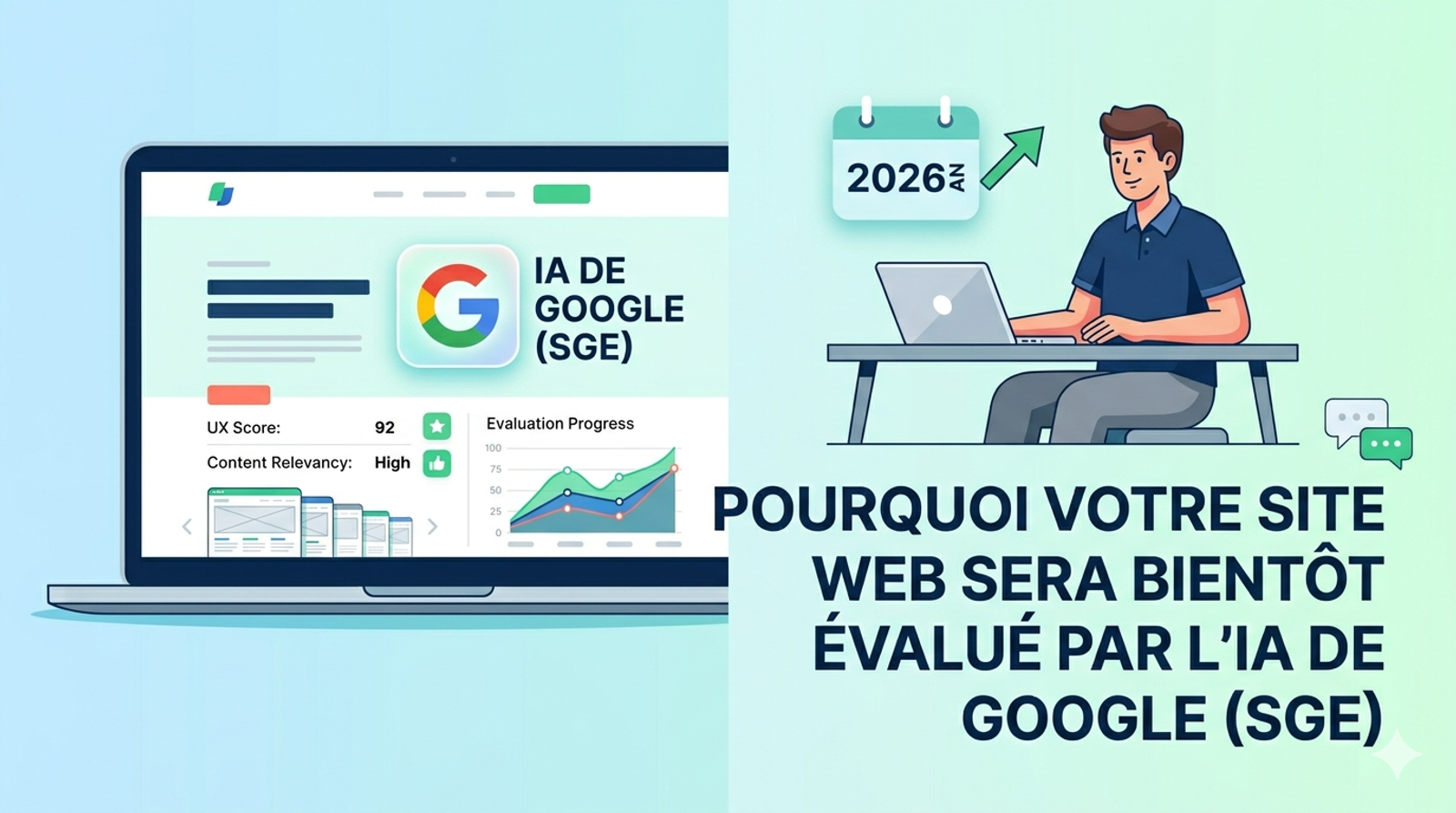 Pourquoi votre site web sera bientôt évalué par l'IA de Google (SGE)