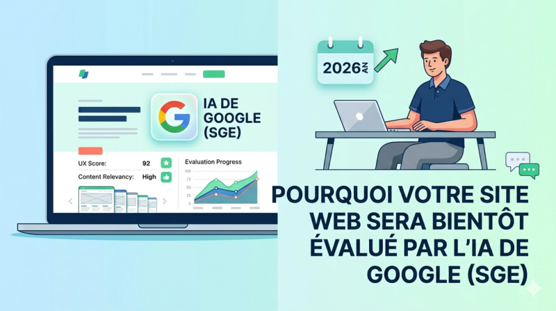 Pourquoi votre site web sera bientôt évalué par l'IA de Google (SGE)