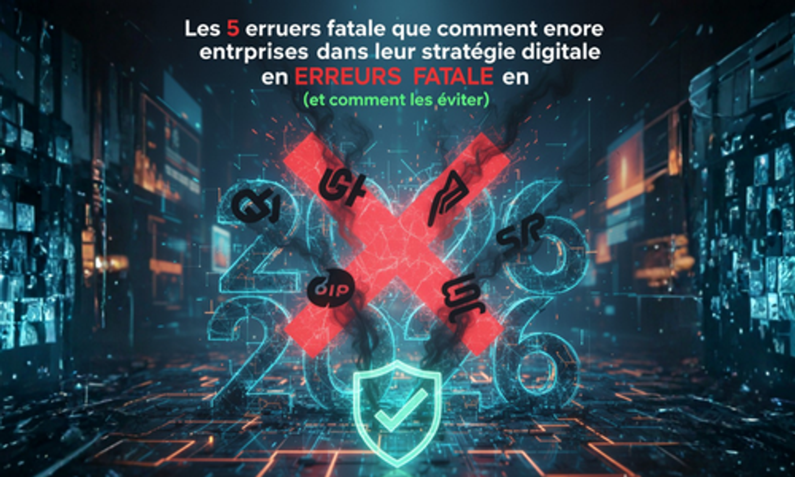 Les 5 erreurs fatales que commettent encore les entreprises dans leur stratégie digitale en 2026