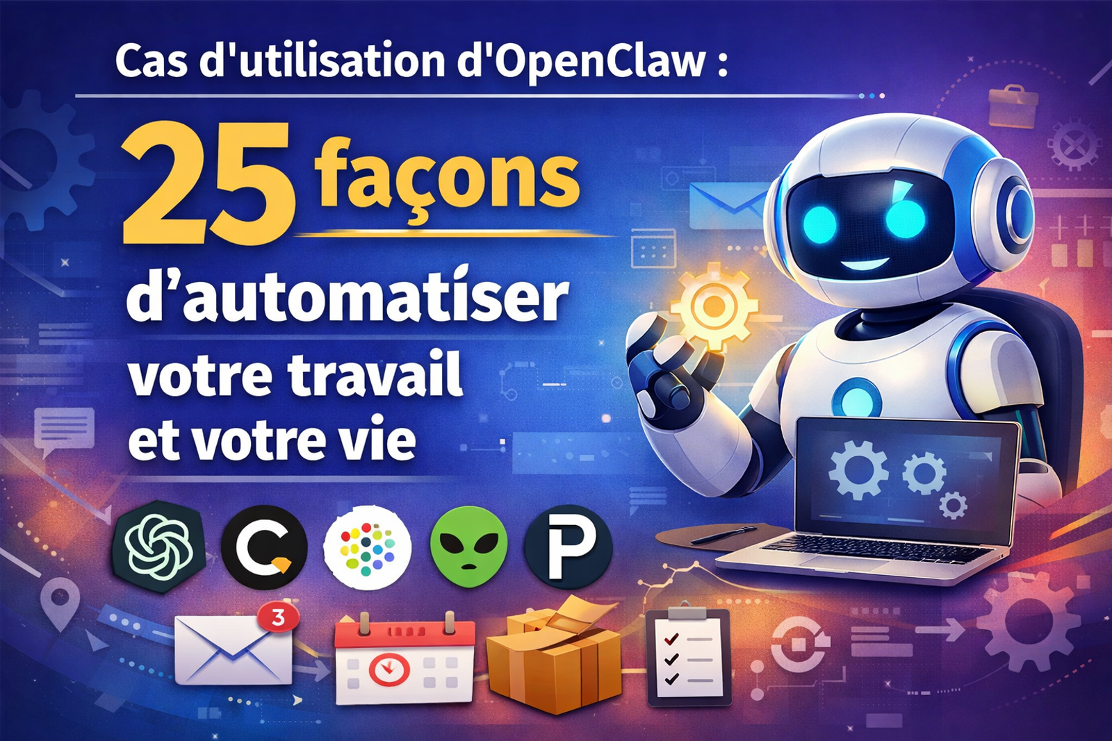 25 cas d’utilisation d’OpenClaw : automatiser votre travail et votre quotidien avec l’IA