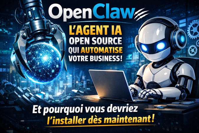 OpenClaw : l’agent IA open source qui automatise votre business