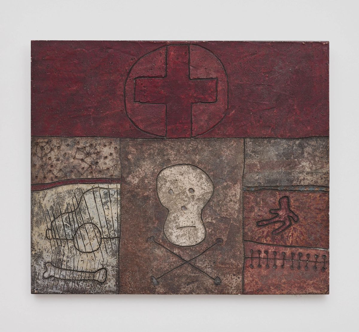 Antonio Dias — O homem que foi atropelado, 1963