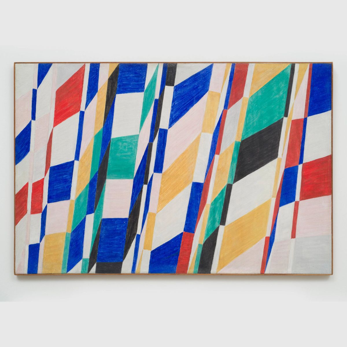 Alfredo Volpi — Faixas e mastros, déc. 1970