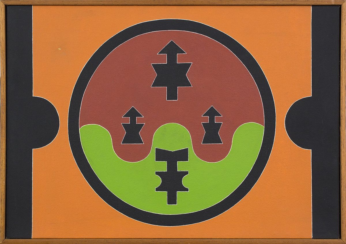 Rubem Valentim — Emblematic Object, 1985