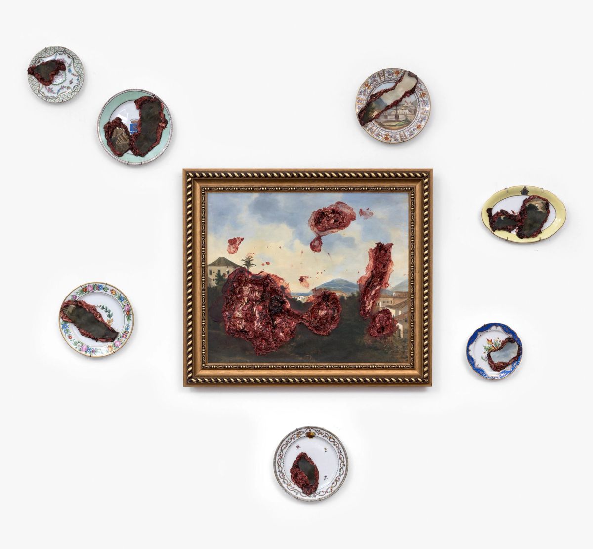 Adriana Varejão — Carne à la Taunay, 1997