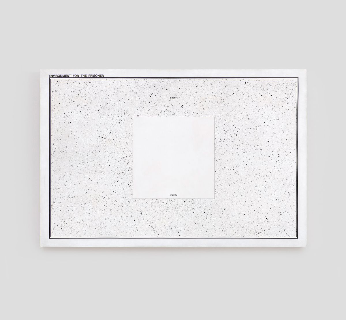 Antonio Dias — Environment for the Prisoner, 1970