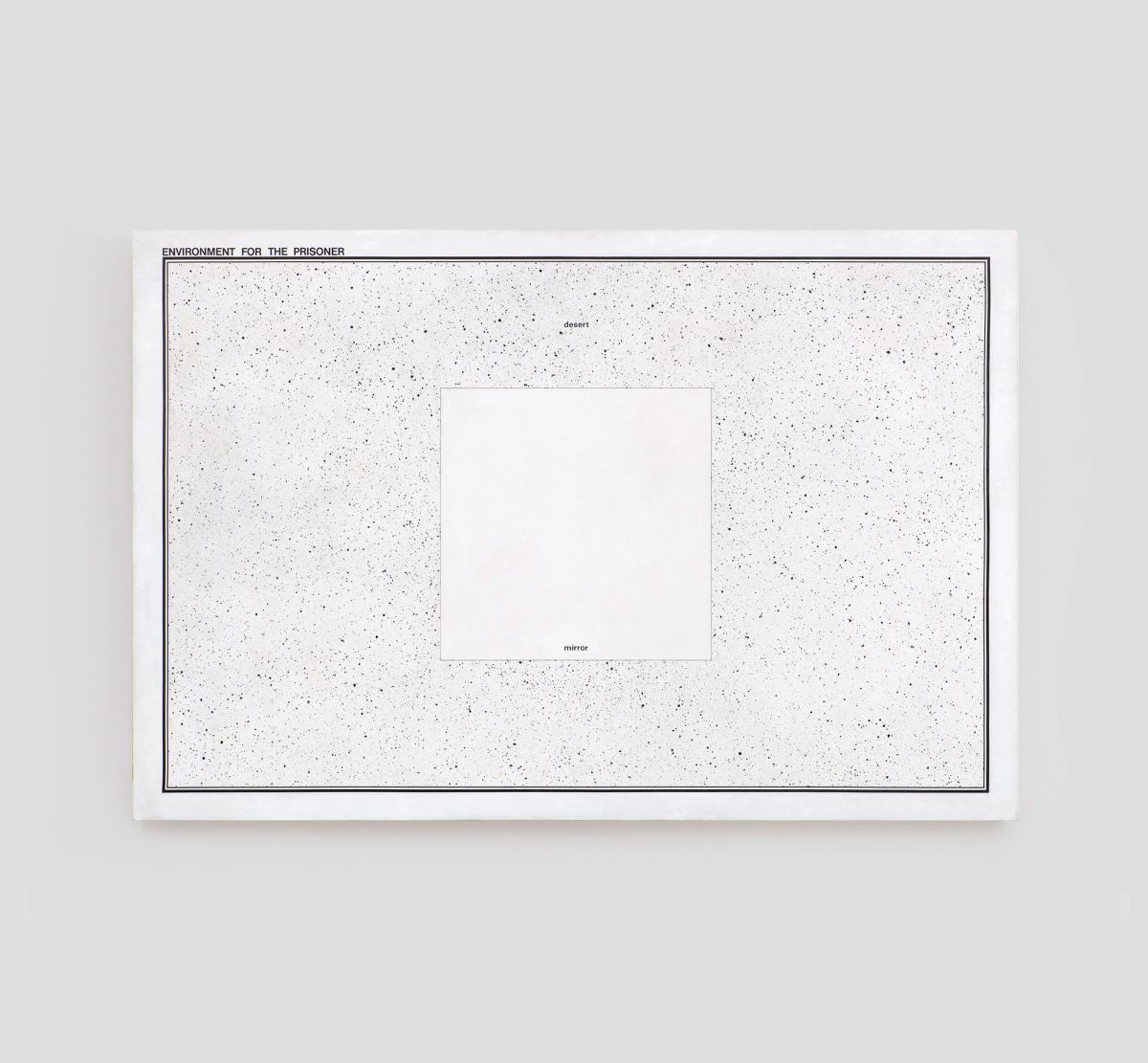 Antonio Dias — Environment for the Prisoner, 1970