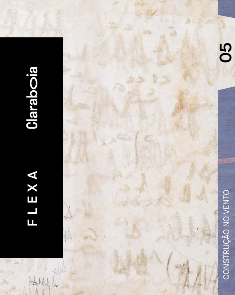 Capa do catálogo Construção no vento