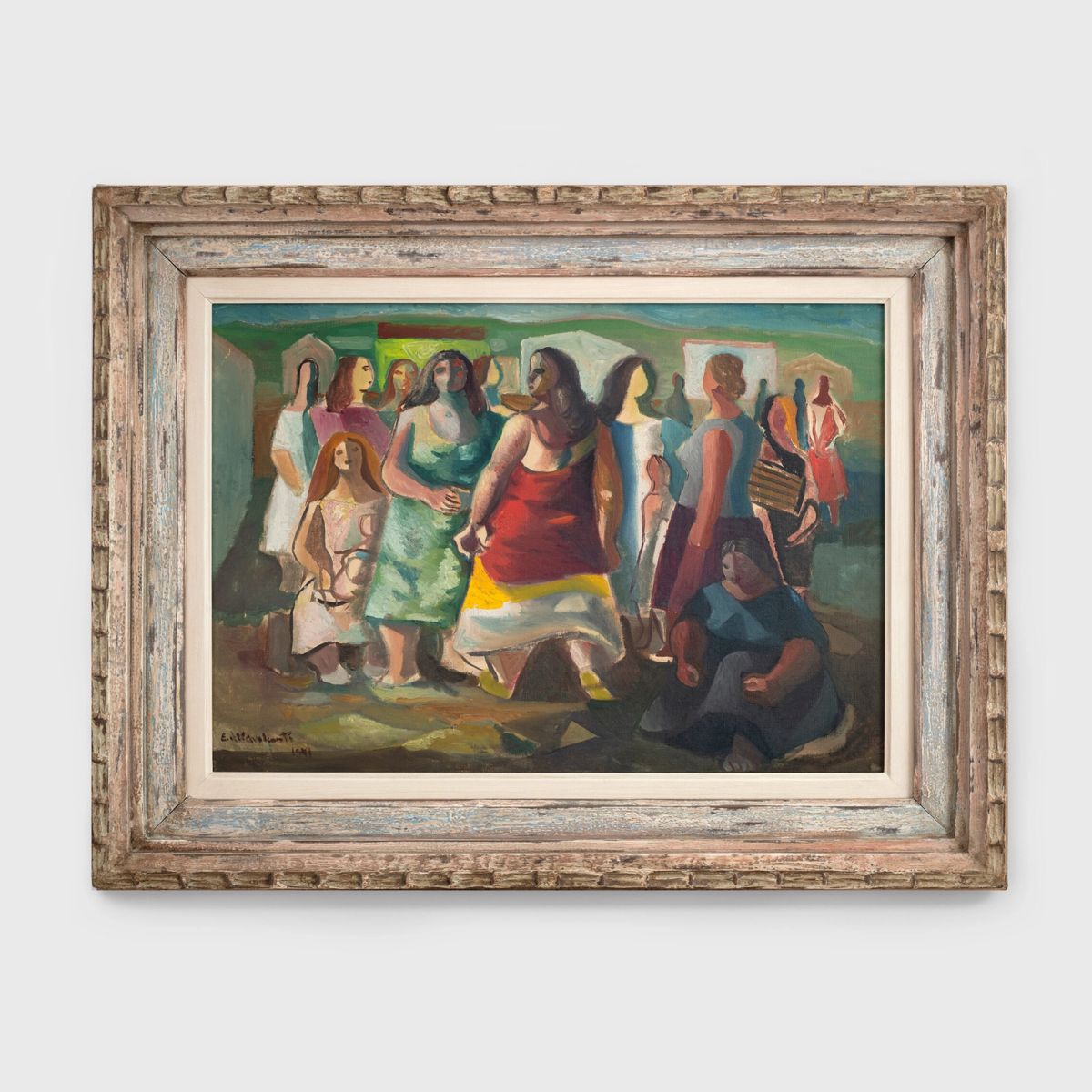 Di Cavalcanti — Mulheres protestando, 1941
