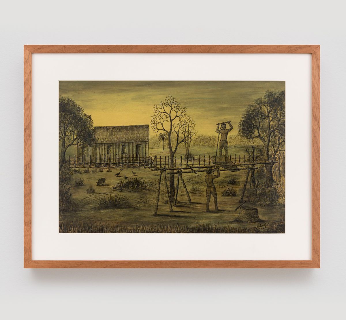 Hélio Melo — O serrador, 1982