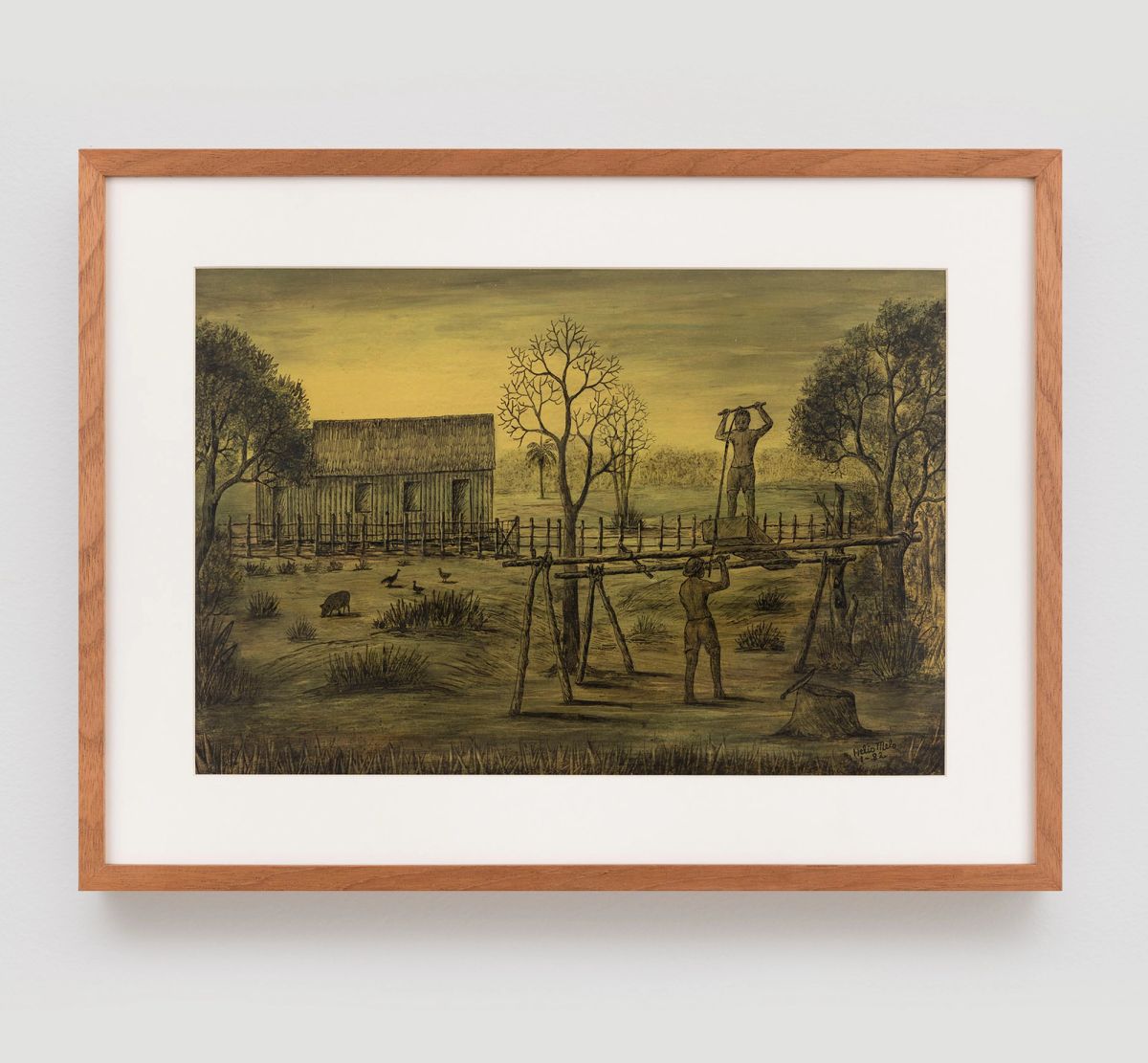 Hélio Melo — O serrador, 1982