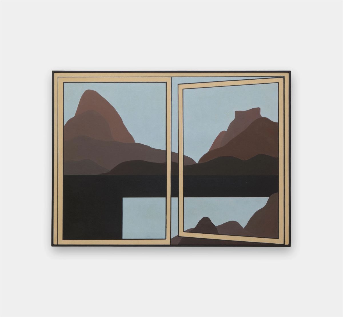 Wanda Pimentel — Montanhas do Rio (Dois Irmãos, Gávea e Pedra Bonita) n°10, 1987