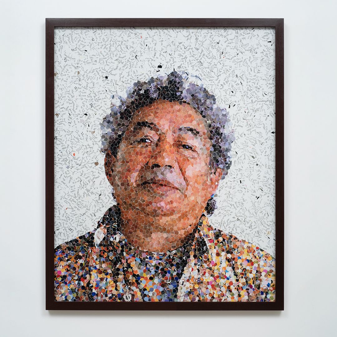 Vik Muniz — João I, da série Pictures of Magazine, 2003