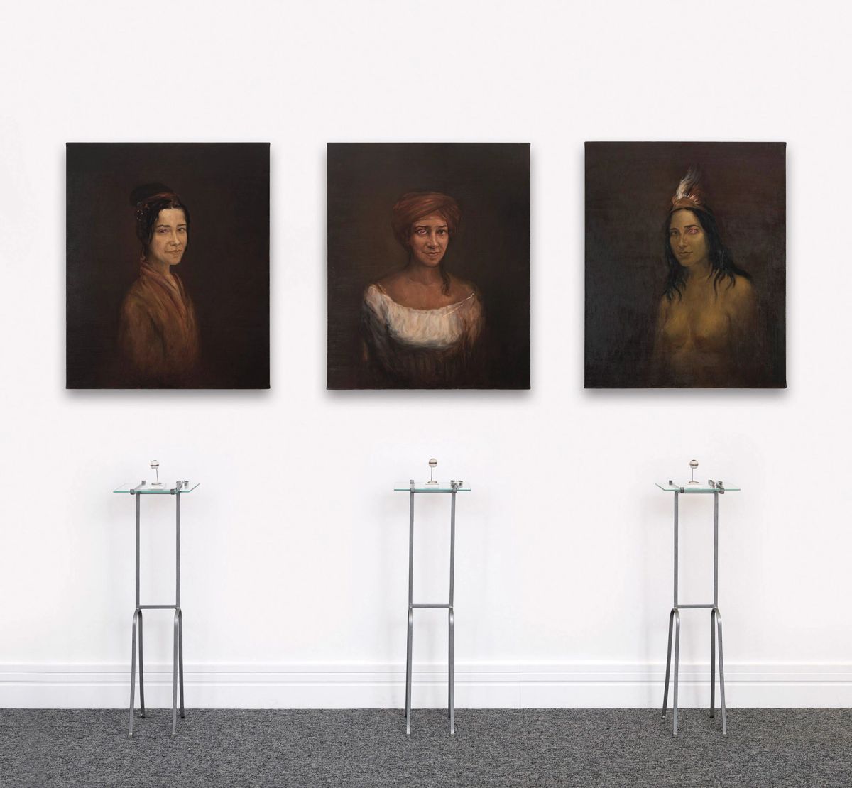 Adriana Varejão — Testemunhas oculares X, Y e Z, 1997