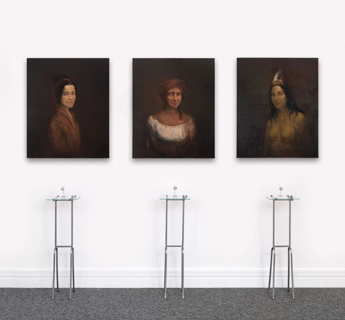 Adriana Varejão — Testemunhas oculares X, Y e Z, 1997