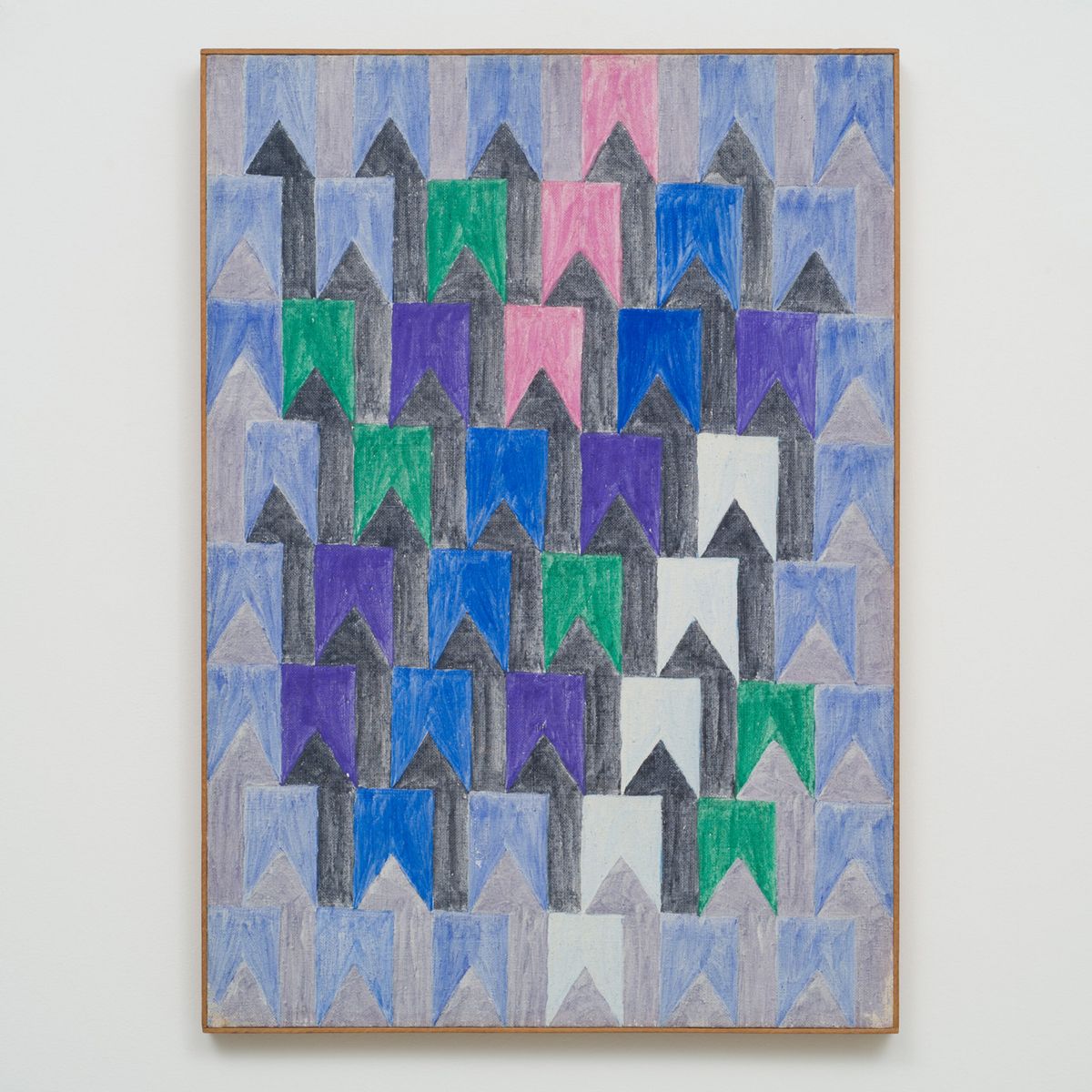 Alfredo Volpi — Bandeira, déc. 1970