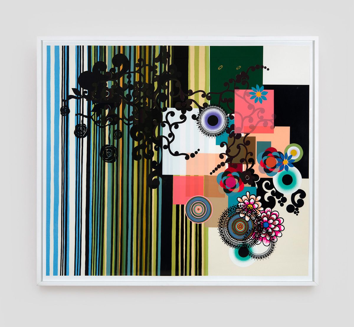 Beatriz Milhazes — As Irmãs (The Sisters), 2003