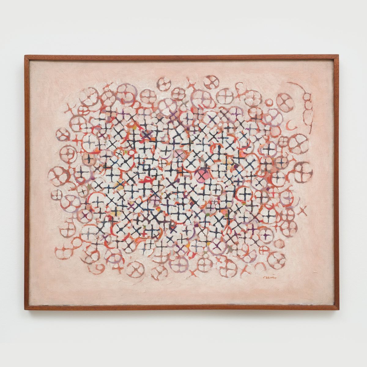 Aluísio Carvão — Sem título, da série A batalha, déc. 1960