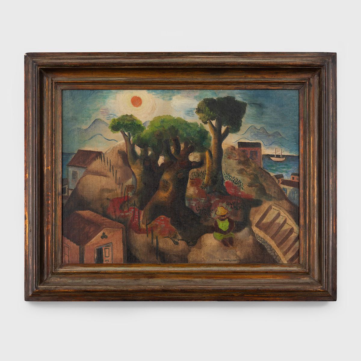 Di Cavalcanti — Morro, 1928