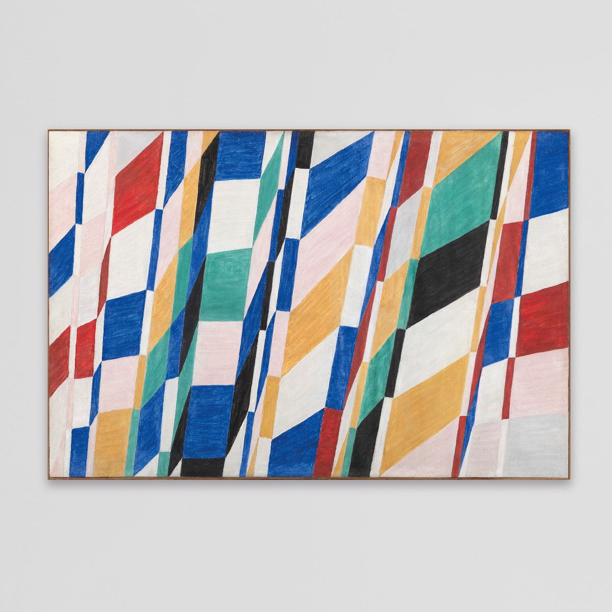 Alfredo Volpi — Faixas e mastros, déc. 1970