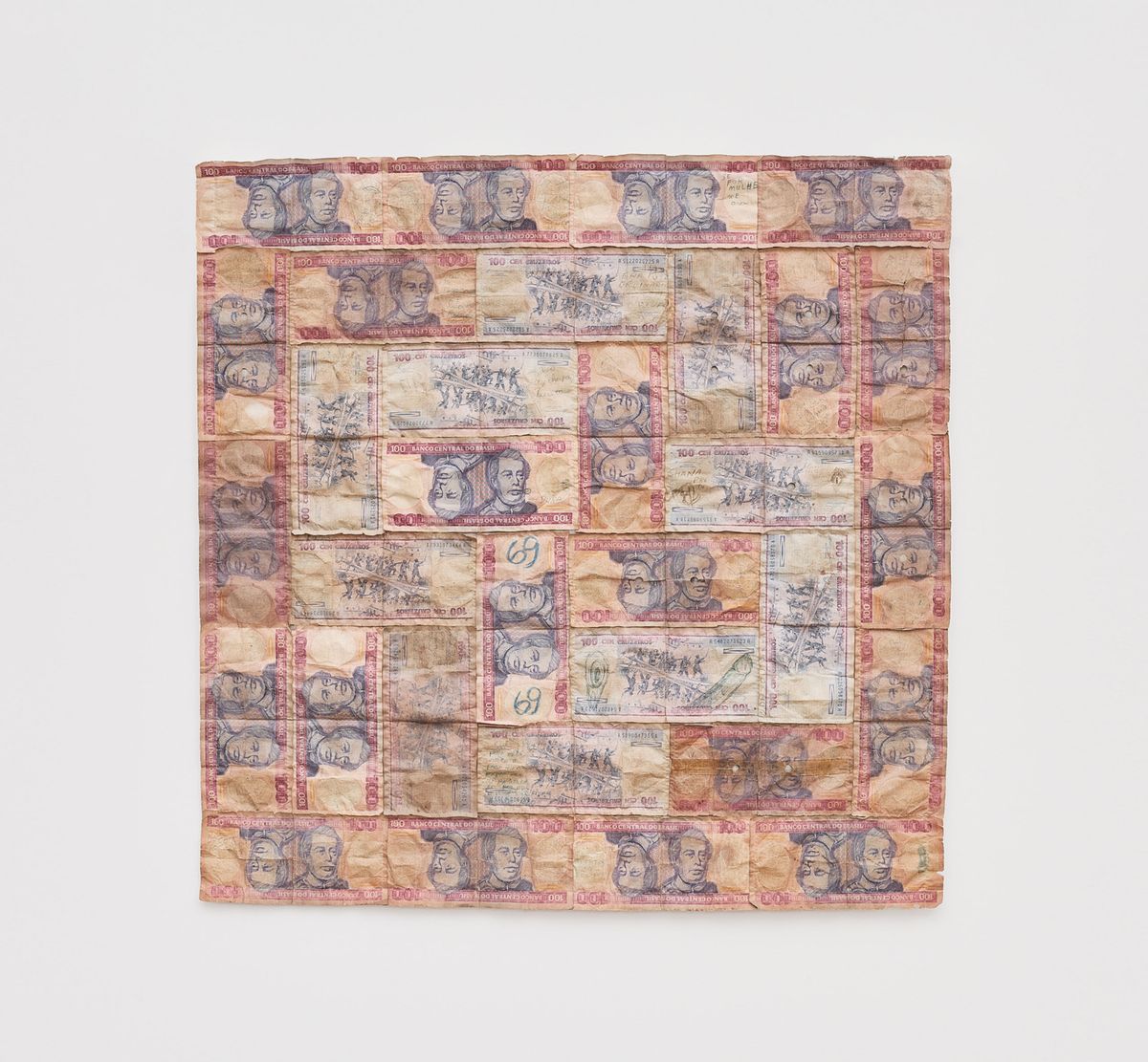 Jac Leirner — Os cem, 1988