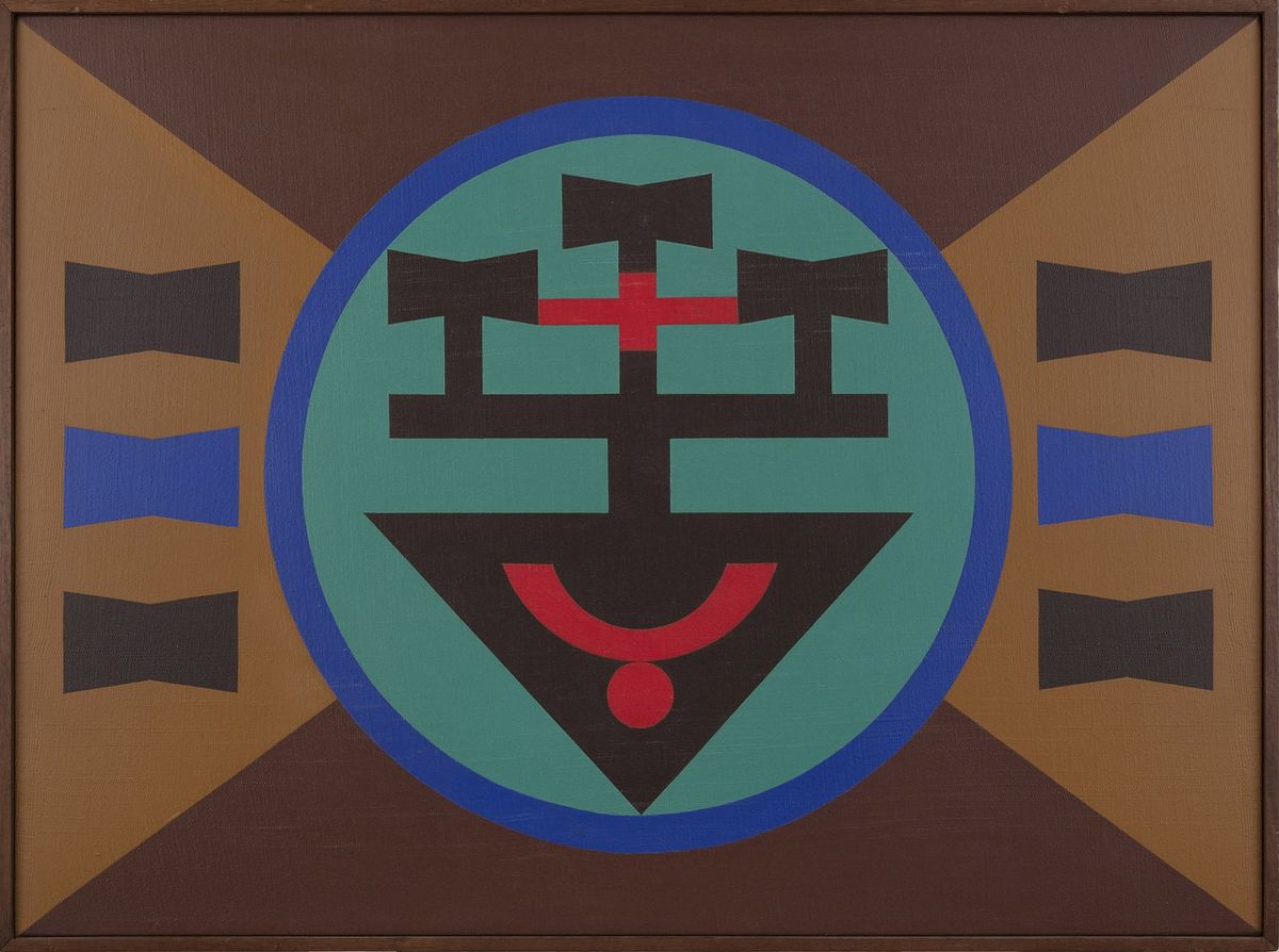 Rubem Valentim — Emblem-78, 1978